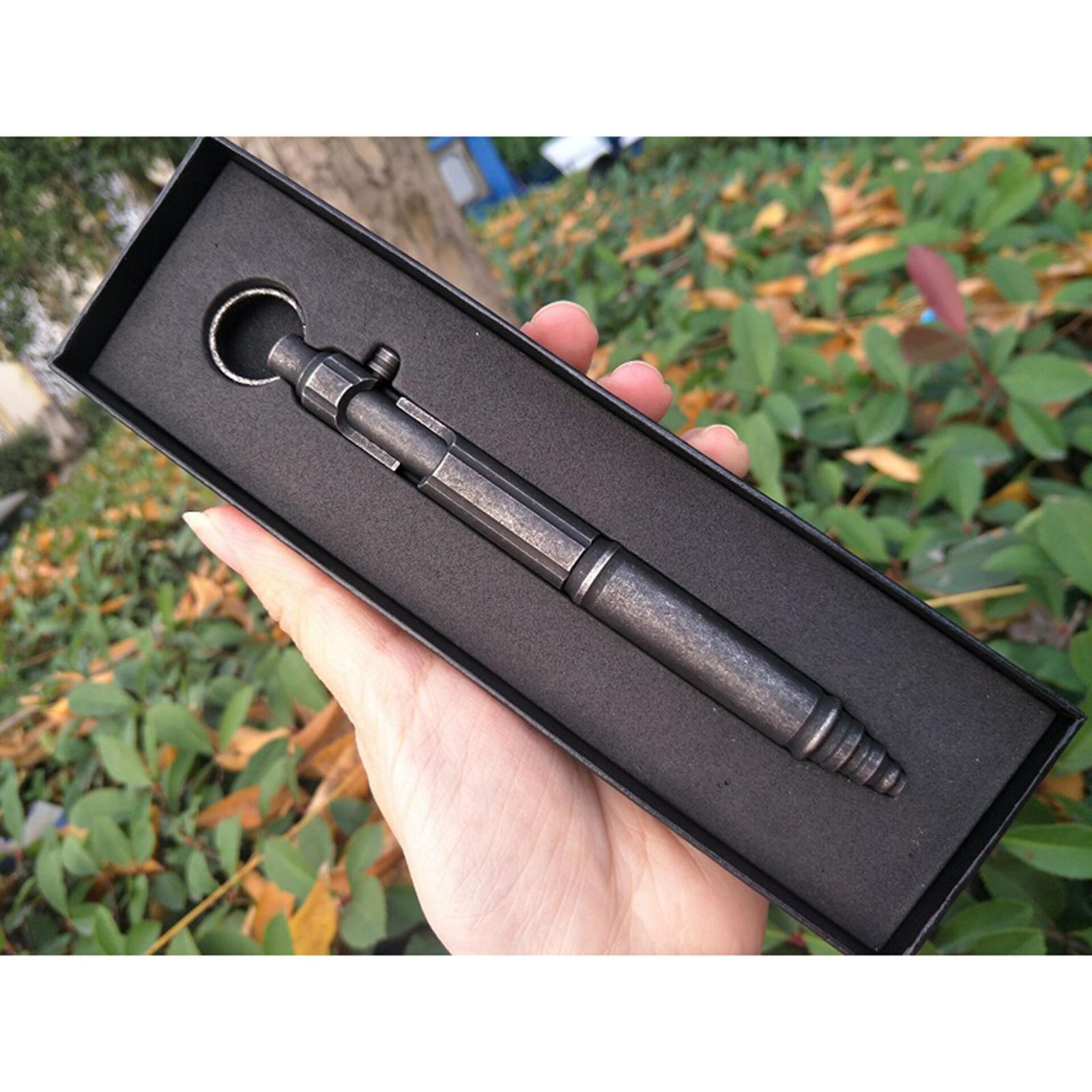 Portable Tactical Pen Outdoor Hiking Survival Pocket Ballpoint Tool