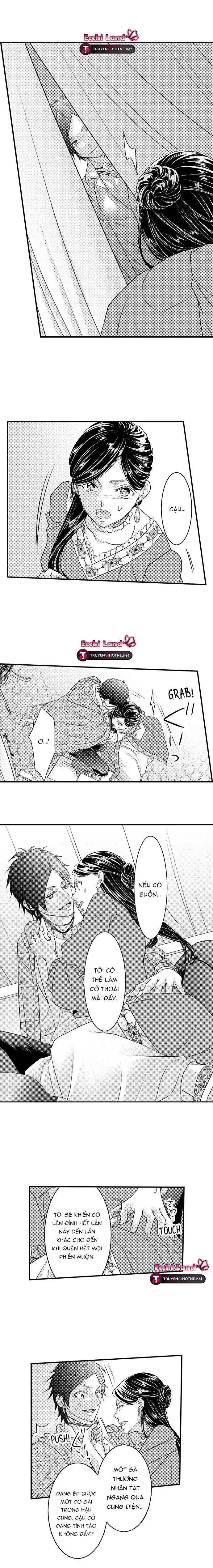chuyển sinh vào thế giới khác ~ nếu muốn trở thành nữ hoàng hãy tìm cách để được hoàng đế sủng ái vào ban đêm chapter 65.2 3