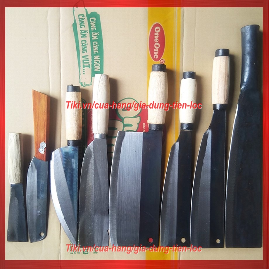 Bộ dao 8 món tông sắt