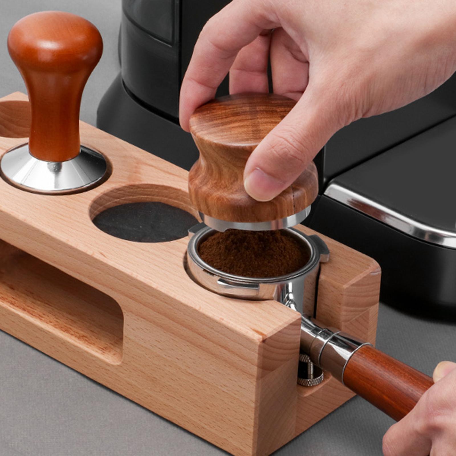 58mm Coffee Tamper Espresso Distribution Tool Espresso Tamper, Adjustable for 58mm Portafilter
