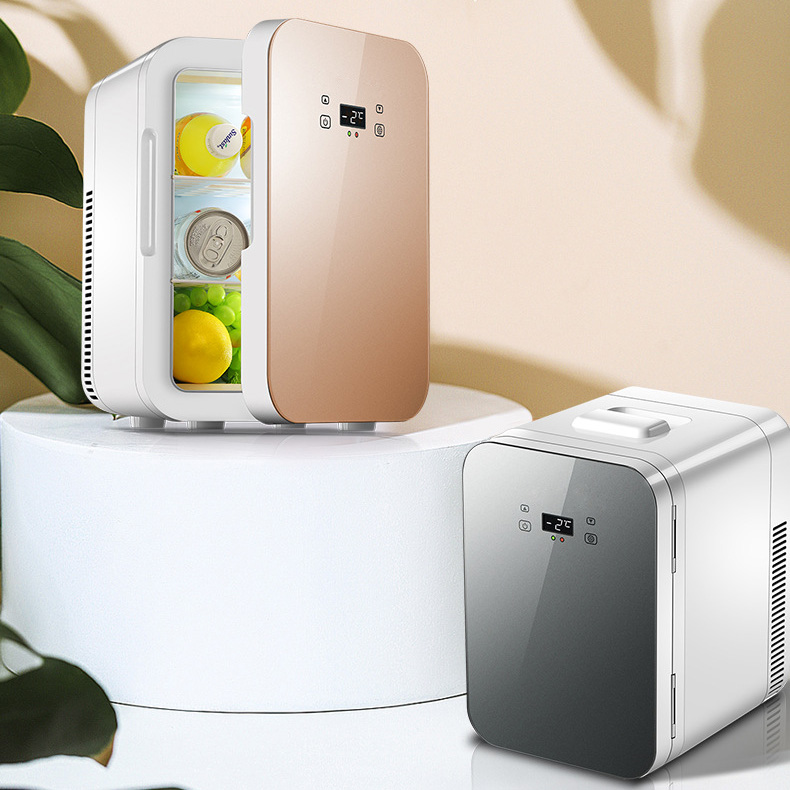 Tủ lạnh mini 12 lít SAST ST12L 2 chế độ làm lạnh hâm nóng cho gia đình và trên ô tô hiển thị nhiệt độ