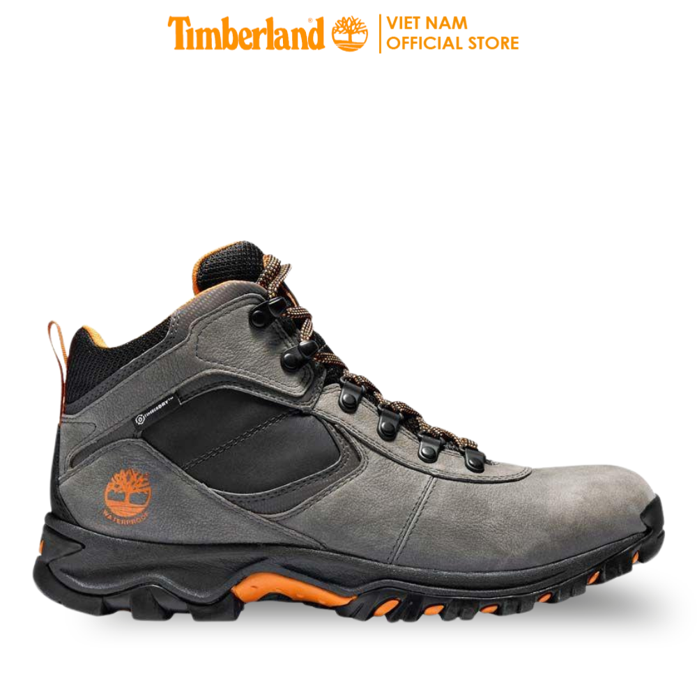 Original Giày Thể Thao Nam Timberland Mt.Maddsen Mid Lthr WP Md Grey Nubuck TB0A258XDB