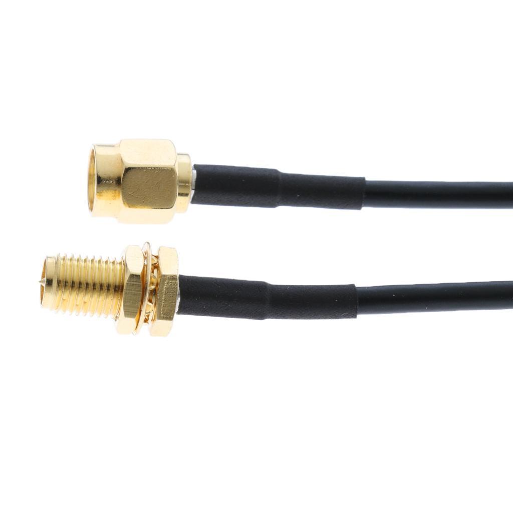 Antenna Extension Cable RP- to Female WiFi Router  Adapter 20M
