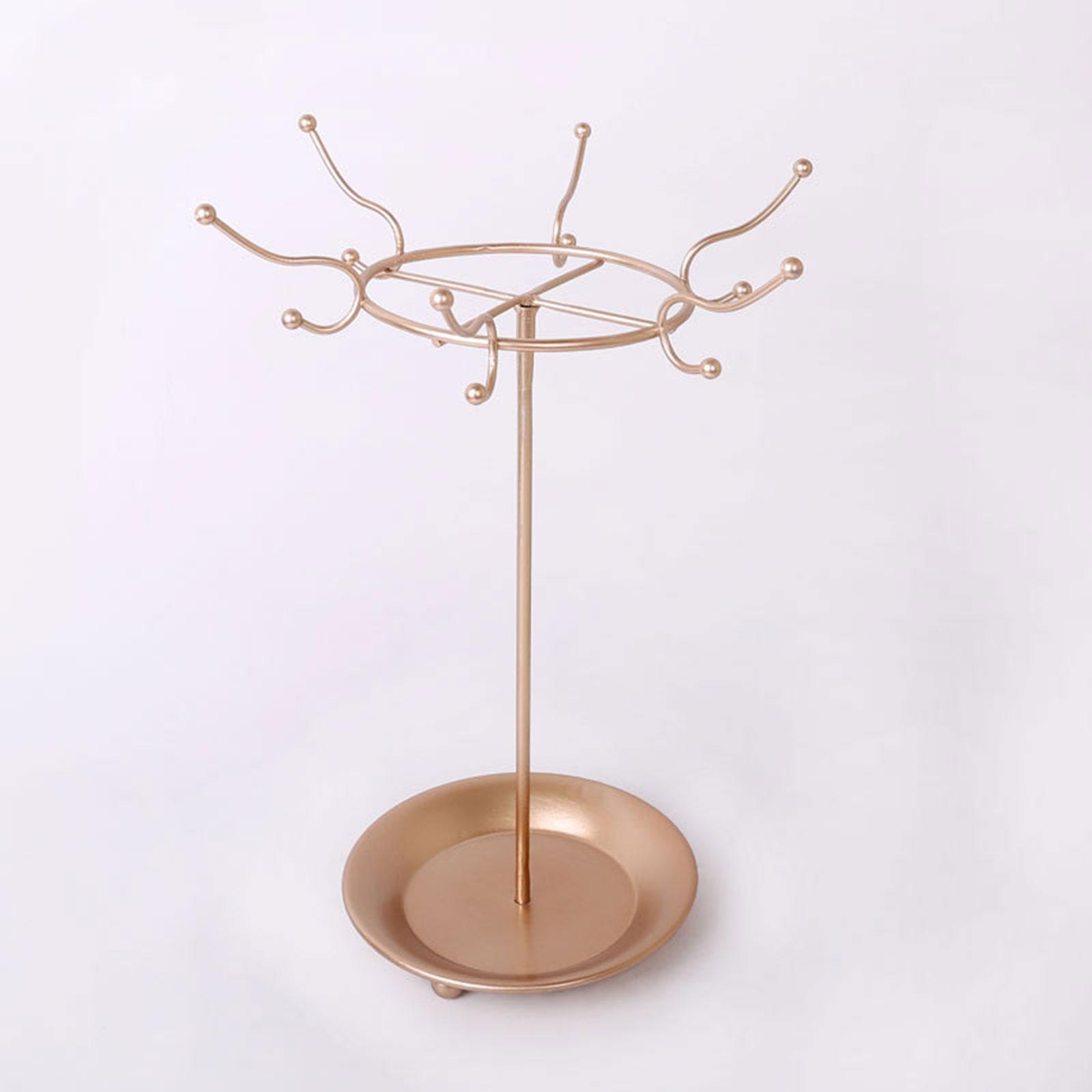 Jewelry Display Stand Rack Earring Holder Storage Dresser for Headwear