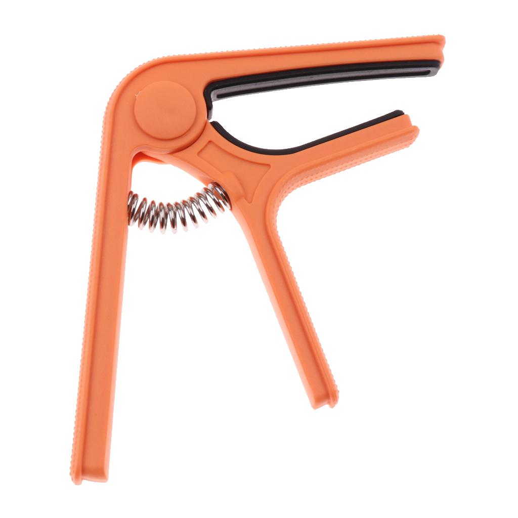 Acoustic Folk Guitar Capo Tuner Trigger Quick Change Clamp Key Clip