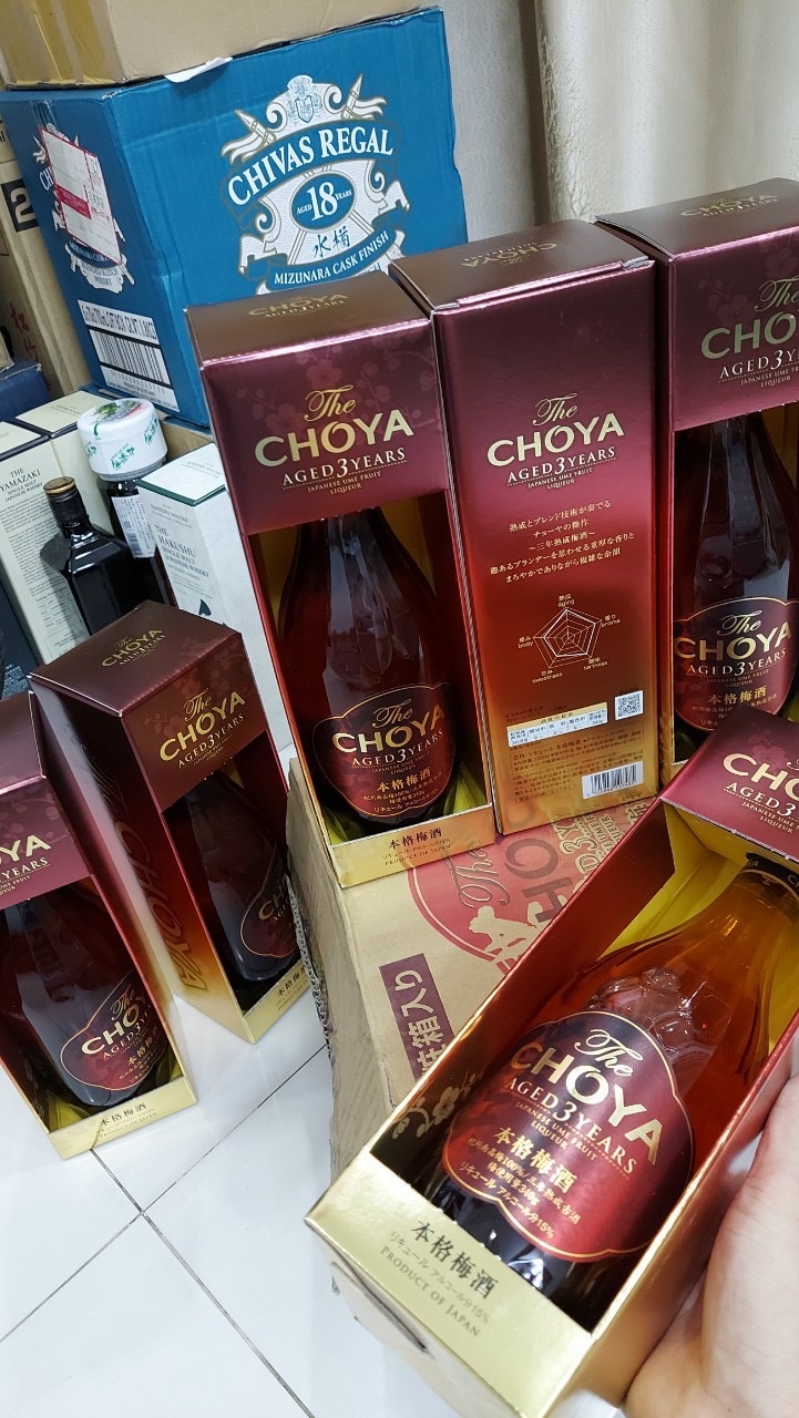 Rượu mơ Choya The Aged 3 Years 720ml nội địa Nhật Bản
