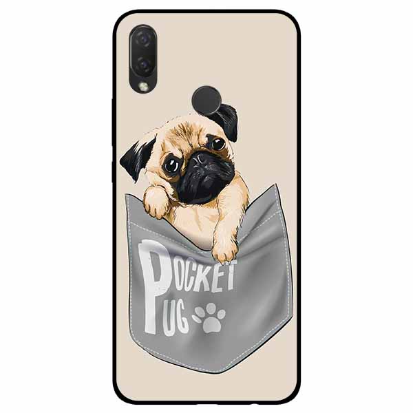 Ốp lưng dành cho Huawei Nova 3e mẫu Pulldog Túi