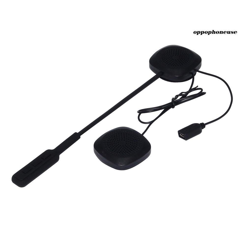 Tai Nghe Bluetooth Không Dây Gắn Mũ Bảo Hiểm Cho Xe Mô Tô