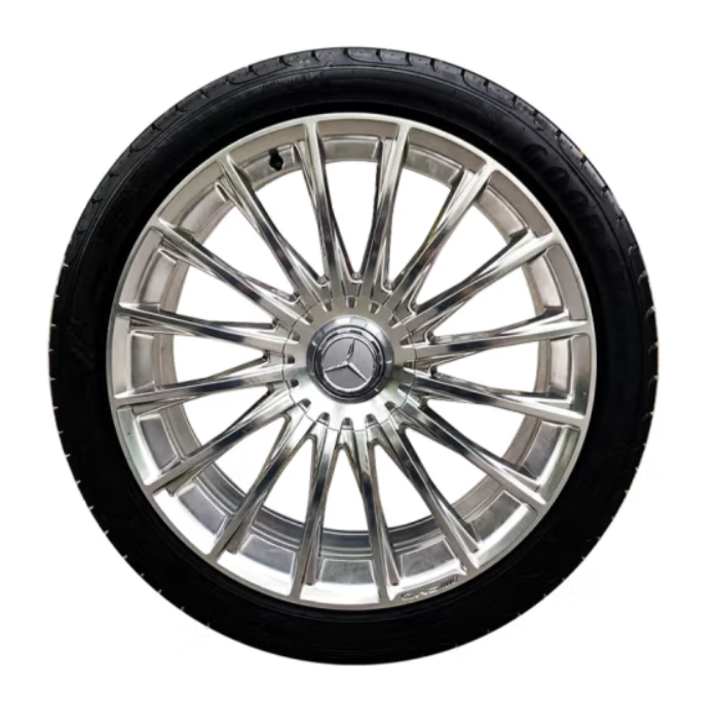 01 chiếc Logo chụp mâm, ốp lazang bánh xe ô tô Maybach ZGS-006