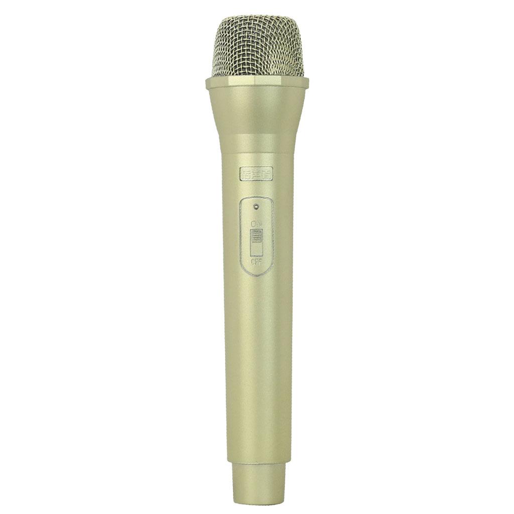 Nhựa Nhân Tạo Không Dây Micro Đạo Cụ Mic Mic Giả Cầm Tay