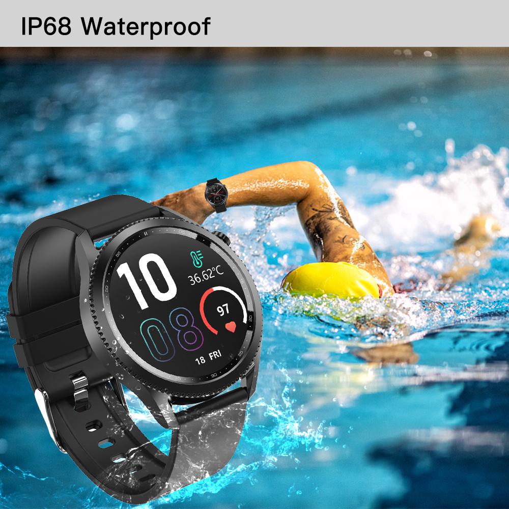 Health & Fitness Smartwatch with Heart Rate Blood Pressure ECG Monitor IP68 Waterproof Fitness Tracker Sports Bracelet