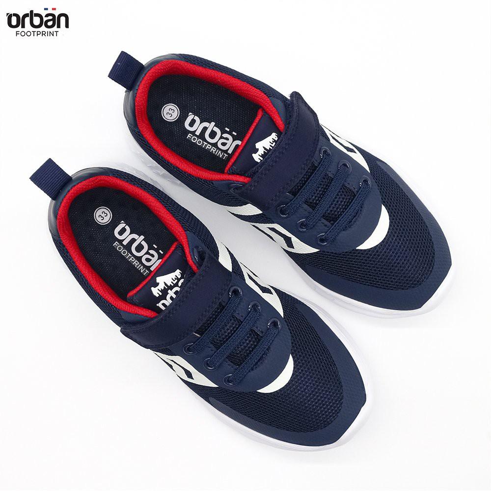 Giày thể thao cao cấp cho bé trai Urban TB2013 xanh chàm đỏ