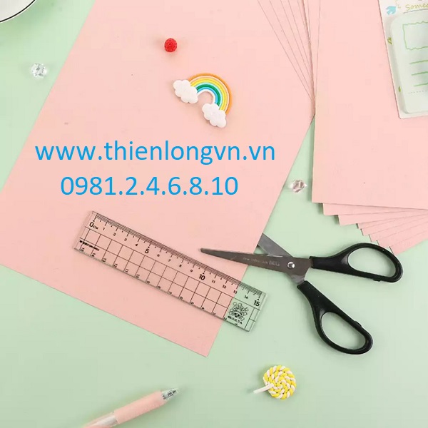 Giấy thủ công đa năng M&amp;G - APYNZ472 màu hồng