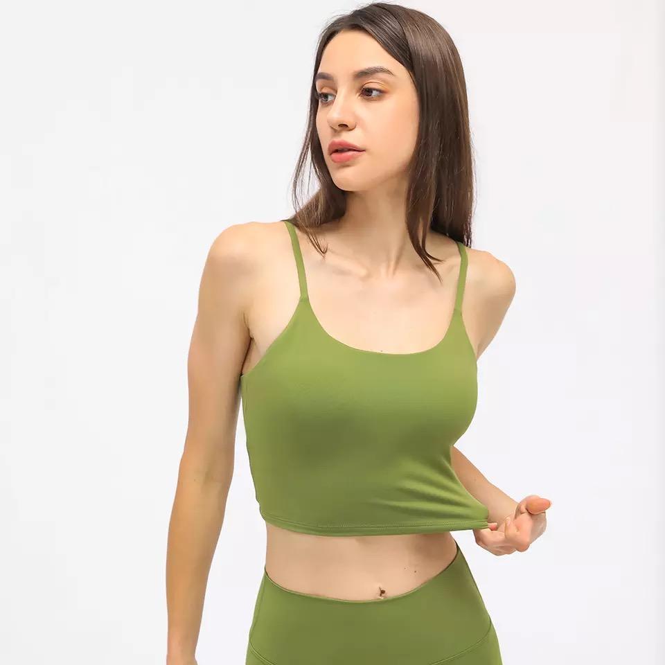 ZenYoga Tinh Nữ Xe Tăng Có Đệm Cho Tập Gym Thể Hình Áo Ngực Áo Crop Top Tập Yoga Tập Luyện Thể Thao Chiếc Áo Lót Có Thể Tháo Rời Miếng Lót