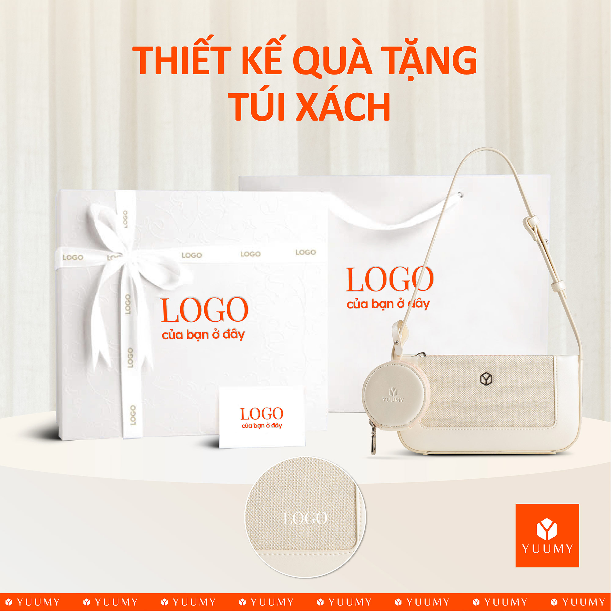 Túi Yuumy ( Thời trang nữ size 22 phối ví mini - Túi đeo chéo da Glossy YN346 )