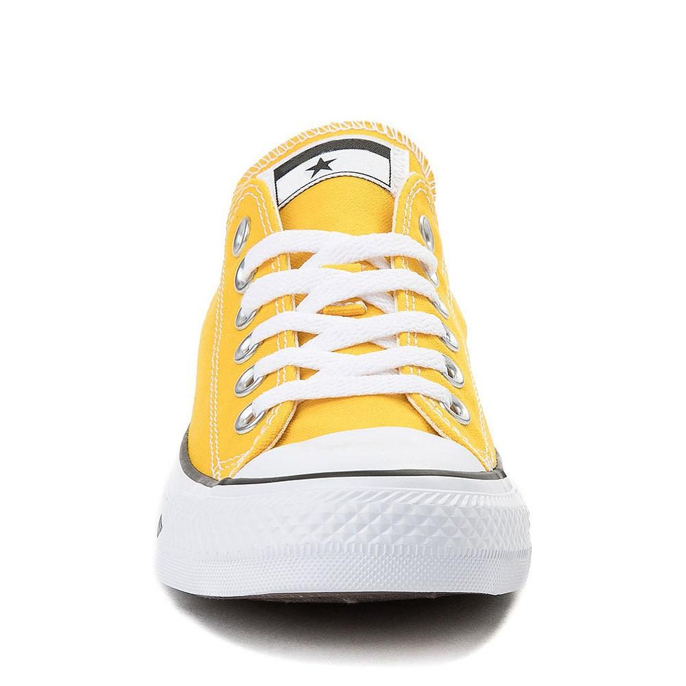 Giày Sneaker Cổ Thấp Màu Vàng Nữ