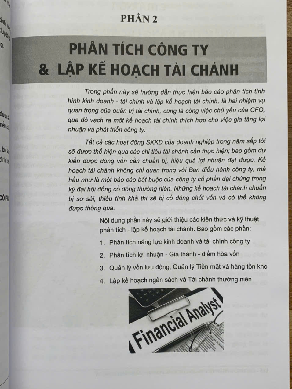 CFO Quản Trị Tài Chính Công Ty Cổ Phần