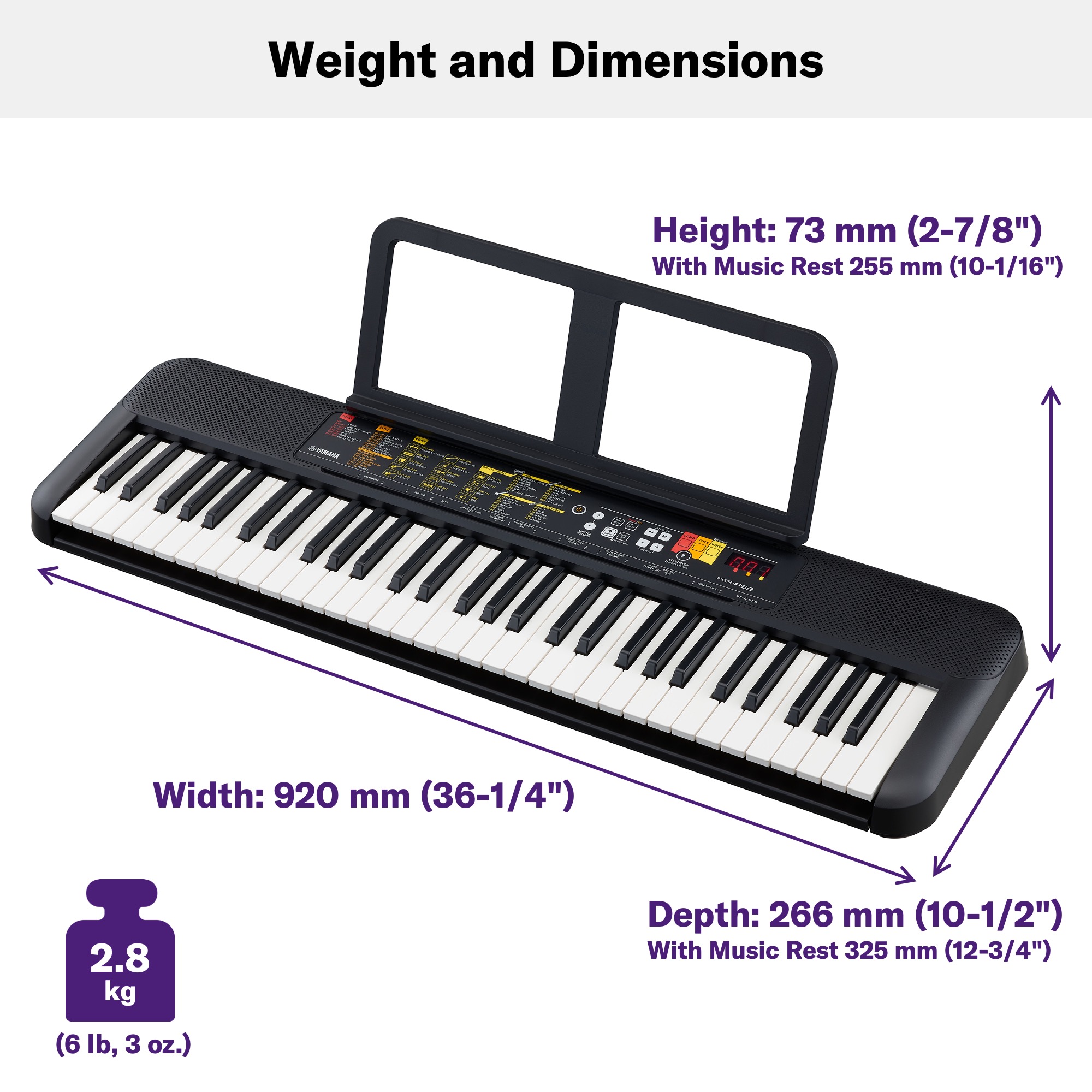 Đàn Organ Điện Tử Yamaha PSR-F52