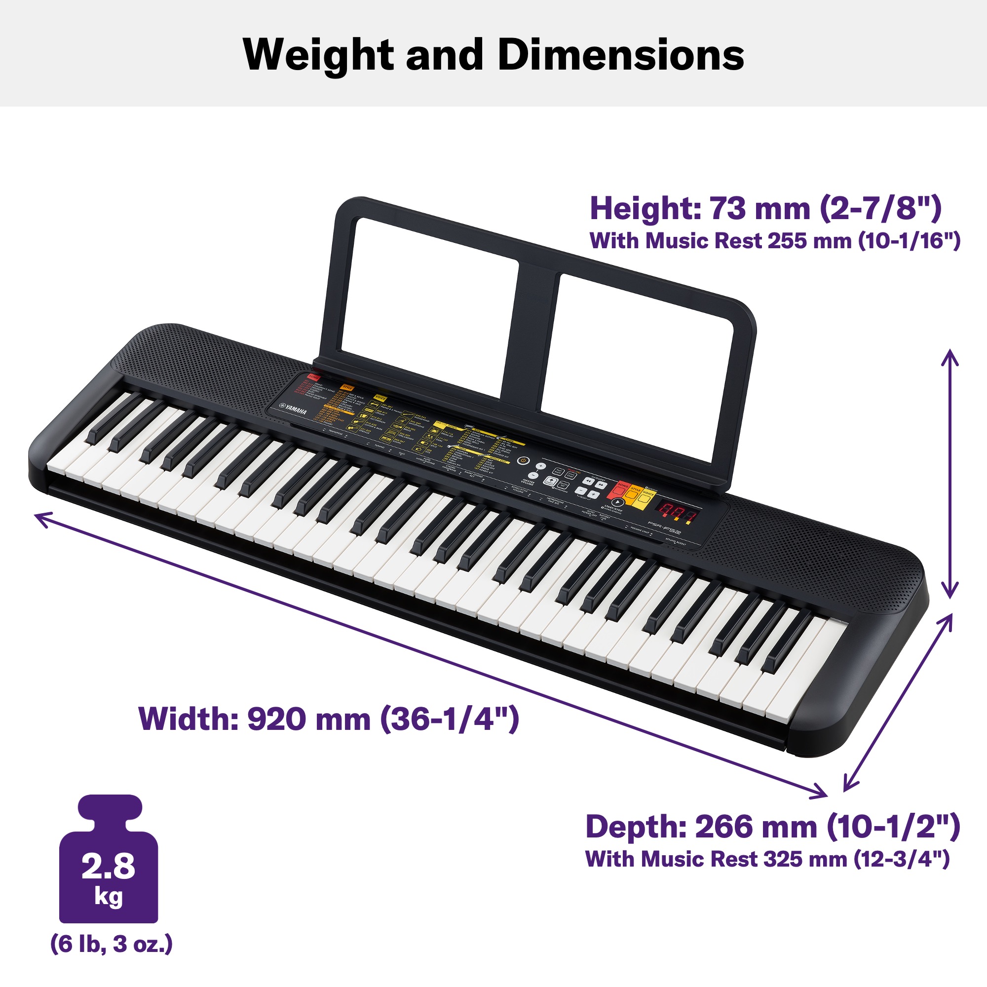 Đàn Organ (keyboard) Điện Tử Yamaha PSR-F52