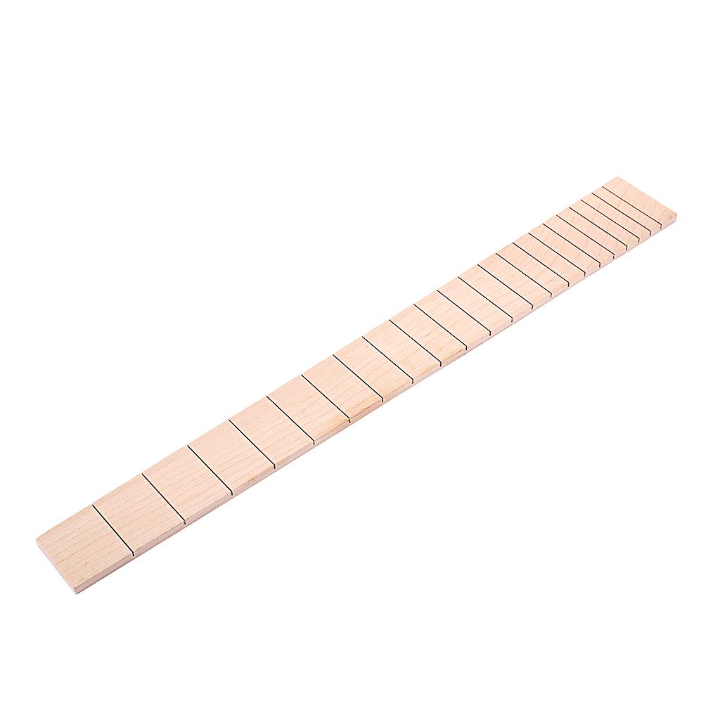 Sunnimix Gỗ Phong 22 Giải Tầng Đàn Guitar Fretboard Ván Trượt Ngón Tay