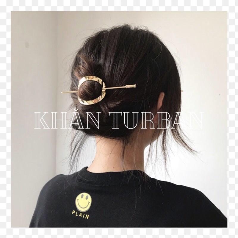 Kẹp tóc dạng gài phong cách đơn giản - phụ kiện tóc phong cách hàn quốc