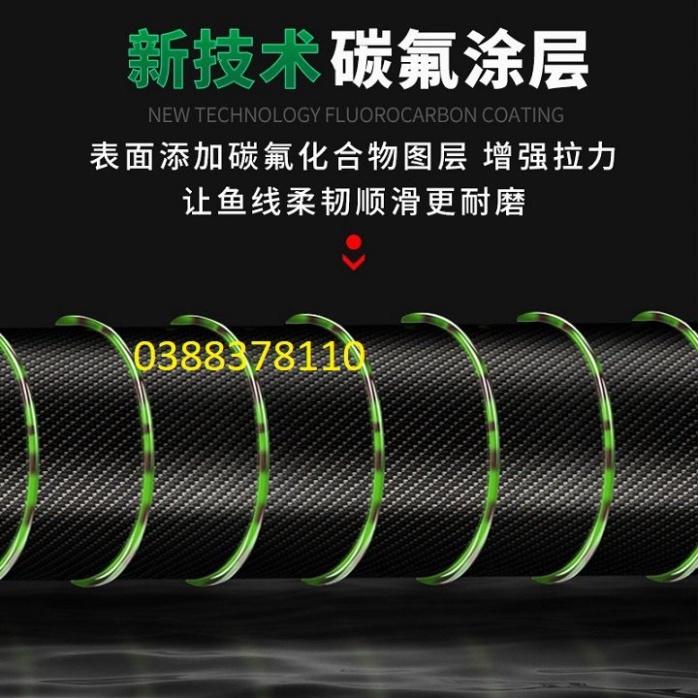 Sale to Dây Cước Câu Cá, Dây Cước Câu Cá D-Fish Nhật, Cước Sịn 500m - xả hàng tồn