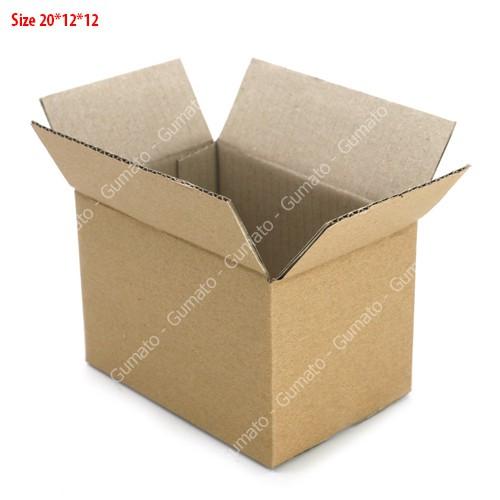 Hộp giấy P51 size 20x12x12 cm, thùng carton gói hàng Everest