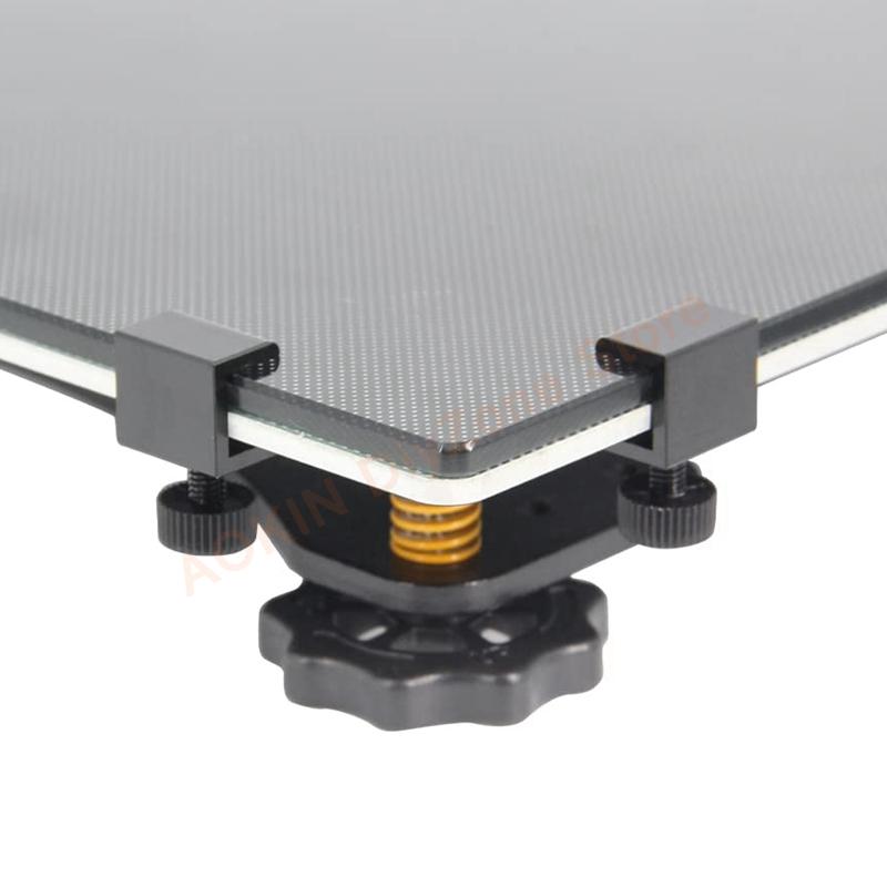4 Kẹp Giường Kính Kẹp Có Thể Điều Chỉnh Cho Ender 3/pro/V2/3S/Ender 5/CR-10,CR-20 PRO,CR-10S Pro Máy In 3D Nhiệt Giường Kẹp Cố Định