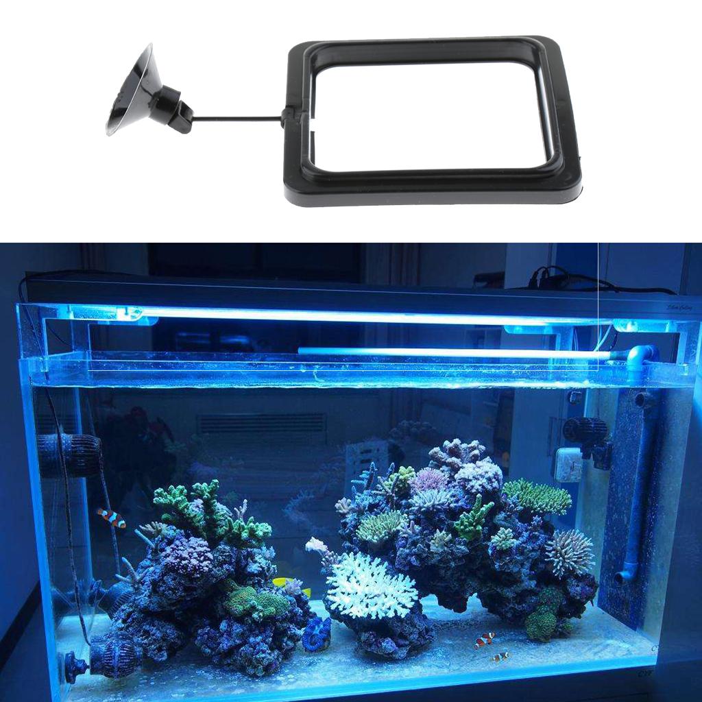 15x Aquarium Fish Tank Fishes Feeding Flake Foods Square Feeders
