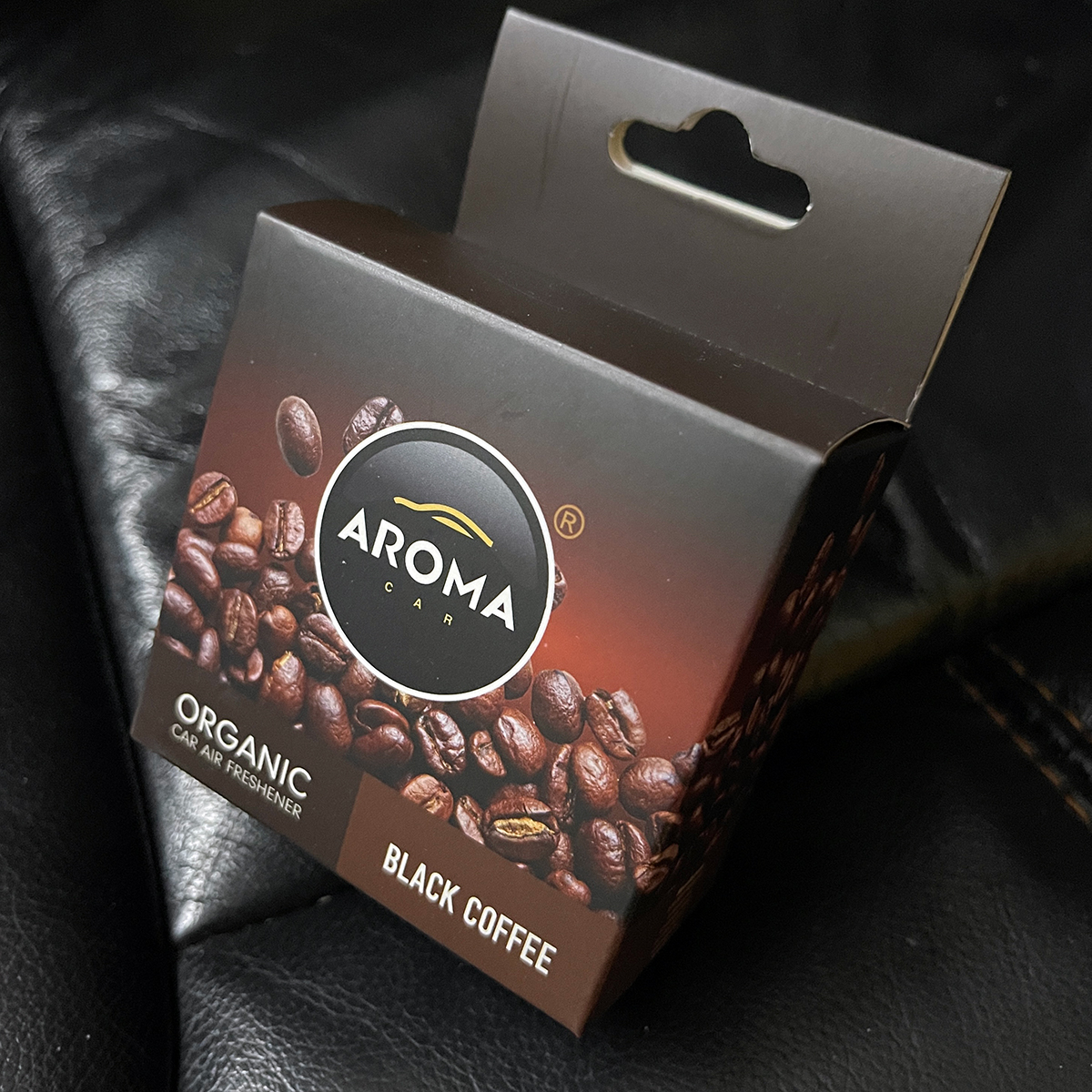 Sáp thơm ô tô Aroma Car Organic 40g - Black Coffee ( Cà phê)