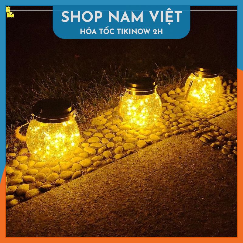 Lồng Đèn Treo Trang Trí Năng Lượng Mặt Trời Chịu Mưa Nắng