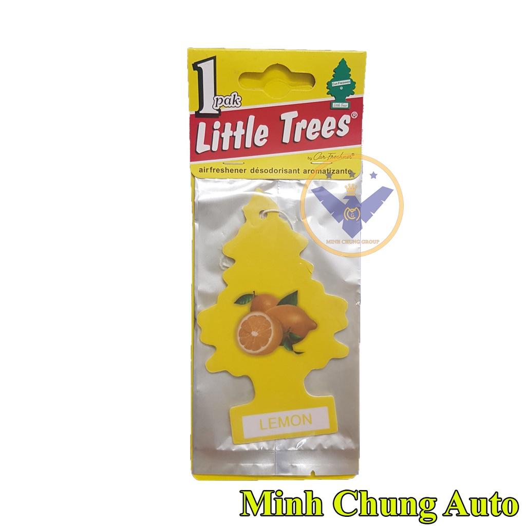 Túi thơm treo ô tô hình cây thông Little Trees khử mùi nội thất