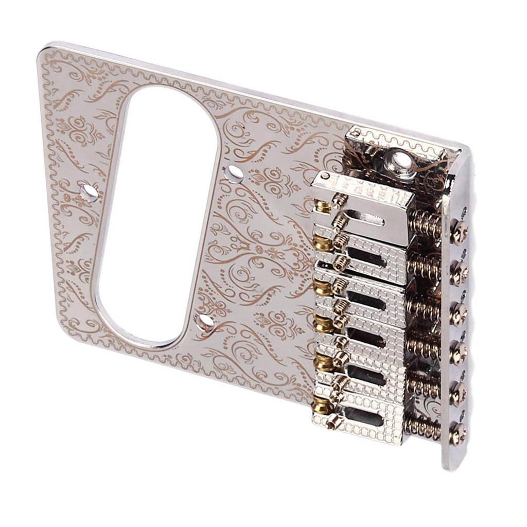6 Dây Yên Ngựa Cầu Tấm TL Guitar Điện TỰ LÀM Các Bộ Phận Thay Thế
