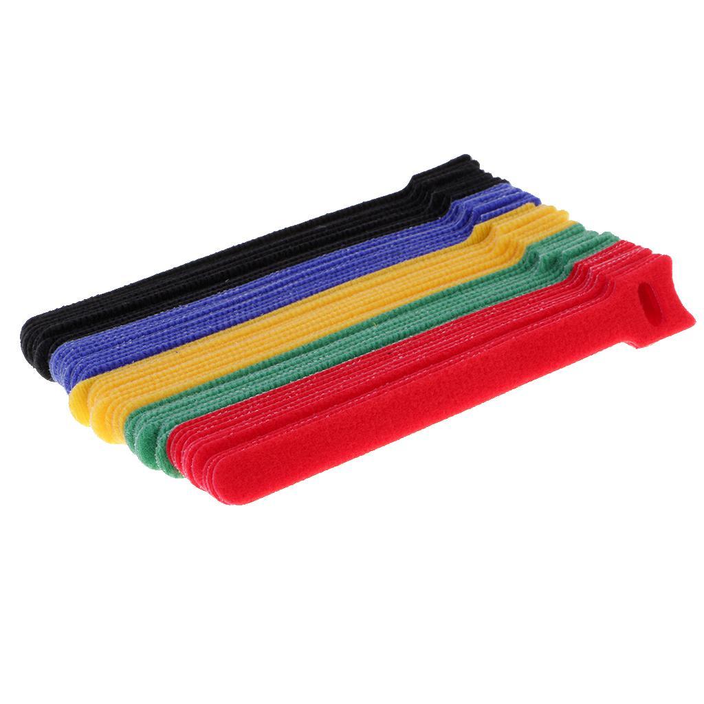 50Pcs  Reusable Fastening Cable Ties, 6-Inch  Cord Ties