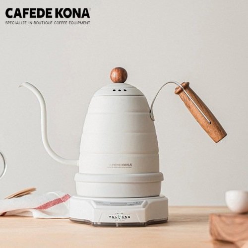 Bếp ấm đun siêu tốc 700ml rót nước pha cà phê CAFE DE KONA
