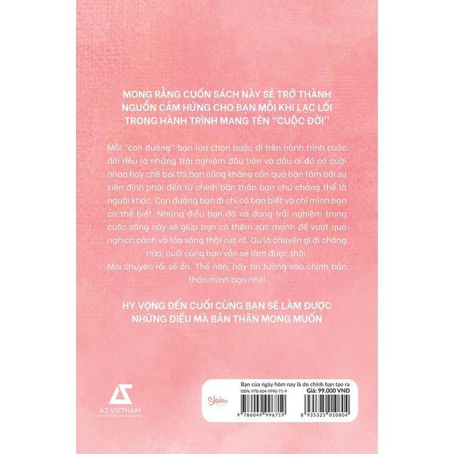 Sách Bạn Của Ngày Hôm Nay Là Do Chính Bạn Tạo Ra - Bản Quyền