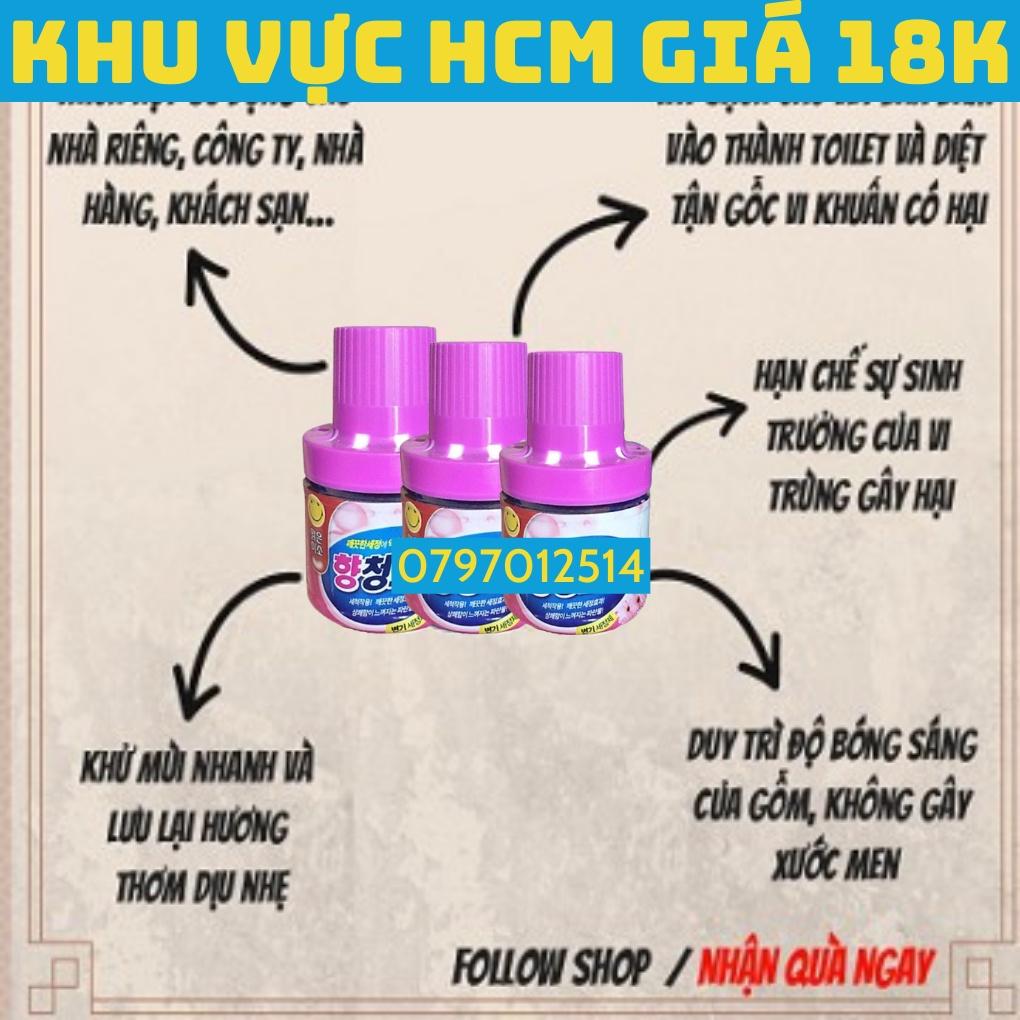 Chai thả bồn cầu hàn quốc diệt khuẩn, Cốc thả bồn cầu hương hoa hàn quốc, Lọ thả bồn cầu thơm, chất tẩy rửa