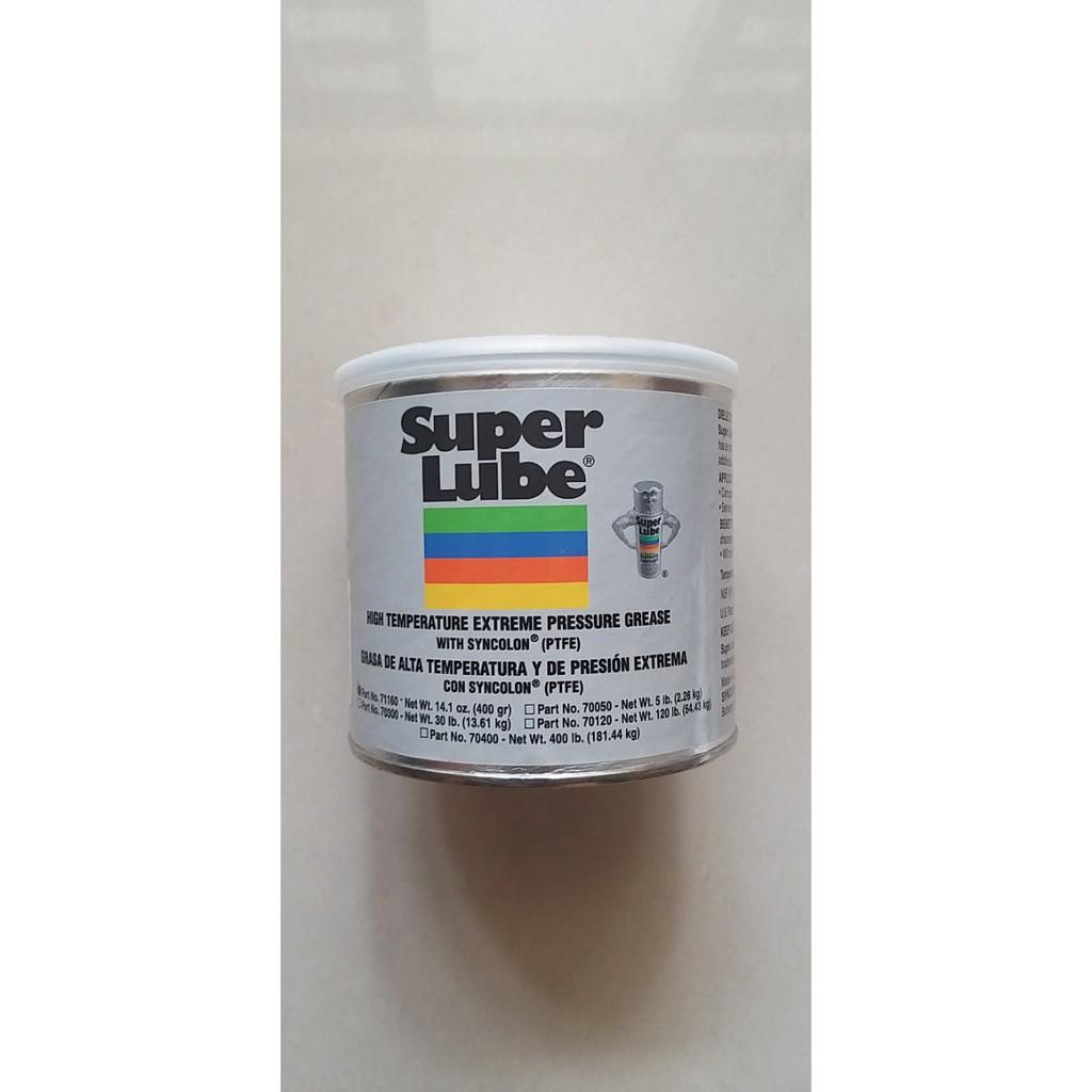 Mỡ bôi trơn chịu nhiệt cấp thực phẩm Super Lube 71160-400g (Hàng chính hãng, Đầy đủ giấy tờ)