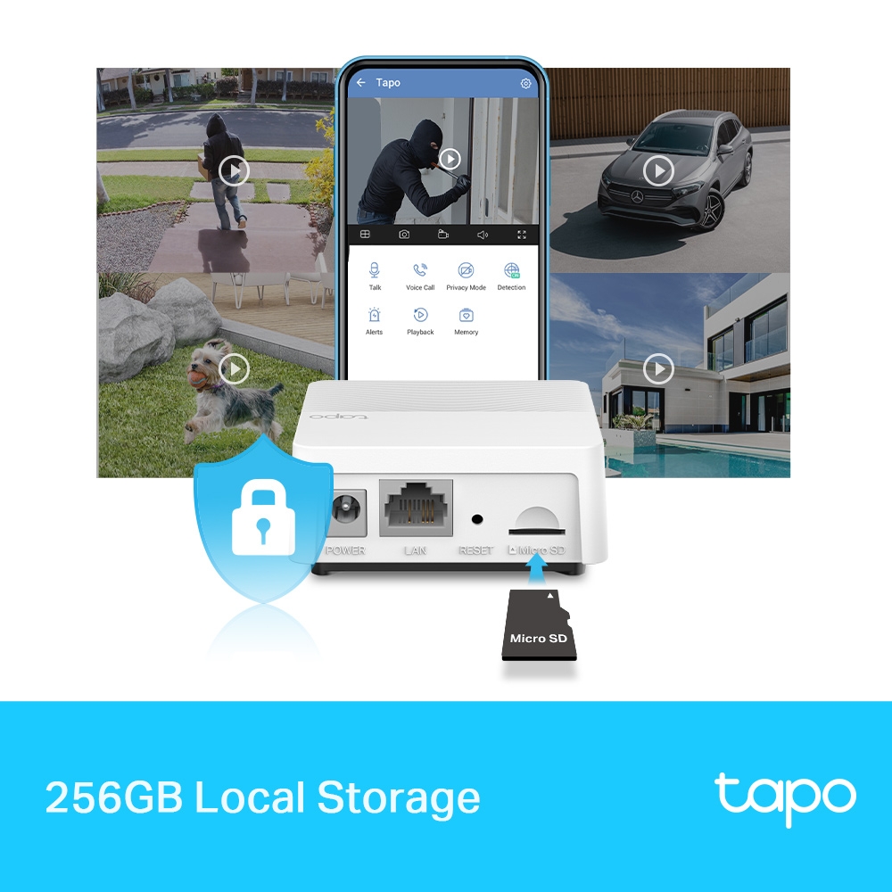 Hub thông minh TP-Link Tapo H200 | Có chuông báo | Hỗ trợ tới 64 cảm biến / công tắc + 4 Camera | Bảo hành 1 năm | Hàng Chính Hãng