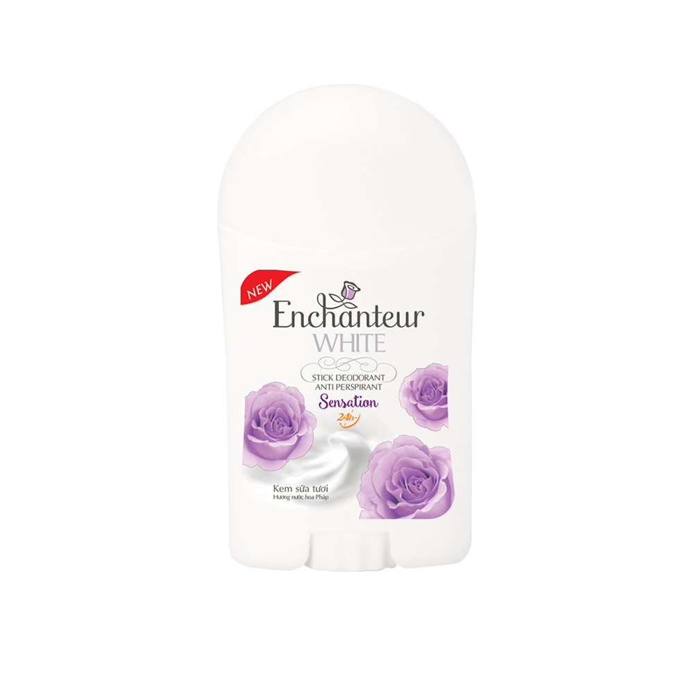 Sáp Khử Mùi Trắng Da Enchanteur Sensation 40gr