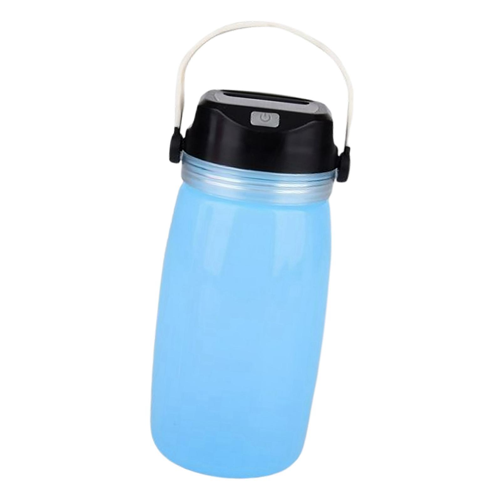 Bottle Lantern Camping Lamp with Solar Charging System