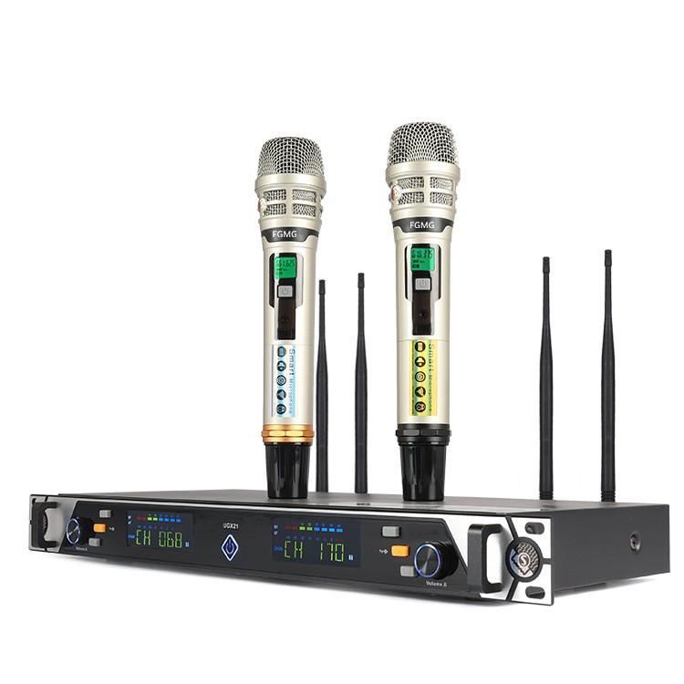 CTY MẠNH TIẾN MICRO KARAOKE UGX21 - 4 RÂU SÓNG CỰC KHOẺ(BẢO HÀNH 12 THÁNG)