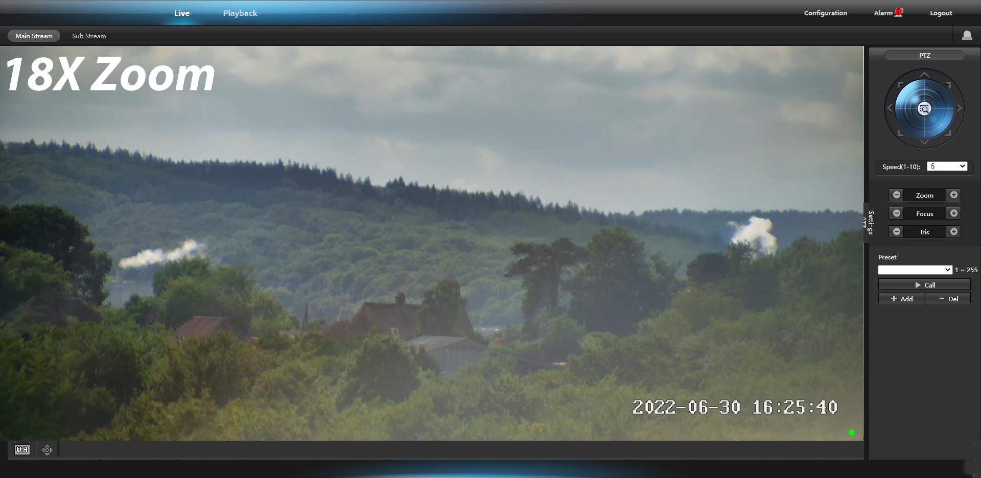 Vikylin 4,5 inch 4K 18x Zoom Speed Dome IP Camera 8mp Poe Auto Track 2way Audio 5MP Giám sát video ngoài trời IP66