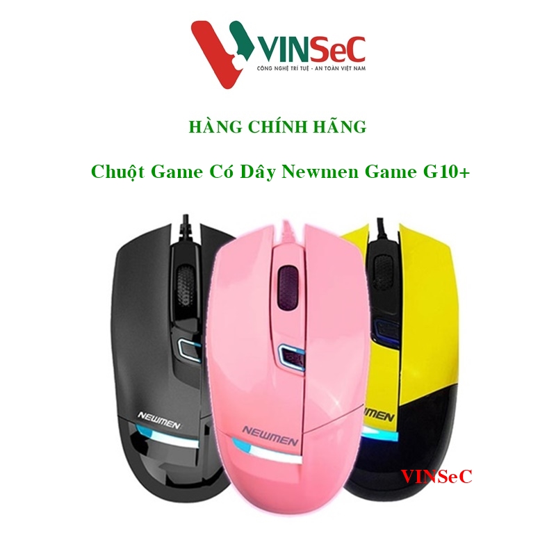 Chuột Gaming Có Dây Newmen Game G10+ Hàng Chính Hãng