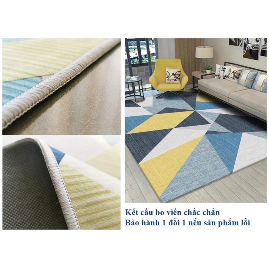 Thảm trang trí kích thước lớn - thảm trải sàn decor phòng khách, phòng ngủ cực sang