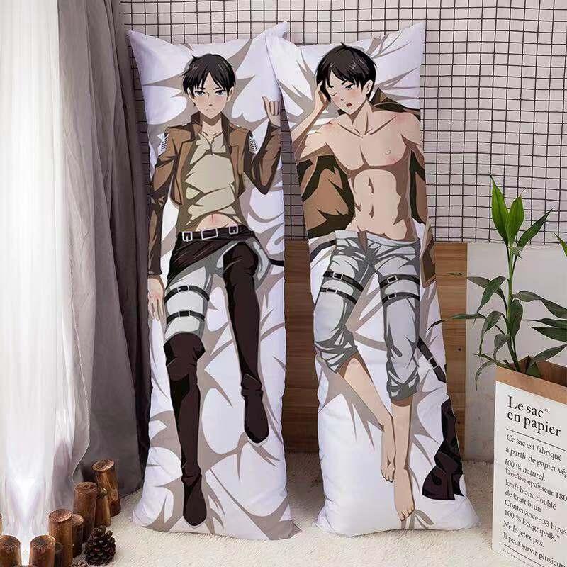 Tấn Công Titan Đệm Dakimakura Áo Gối Ôm Gối Cơ Thể Gợi Cảm Anime Nhật Bản Trò Chơi Bạn Trai Gối Otaku Gối