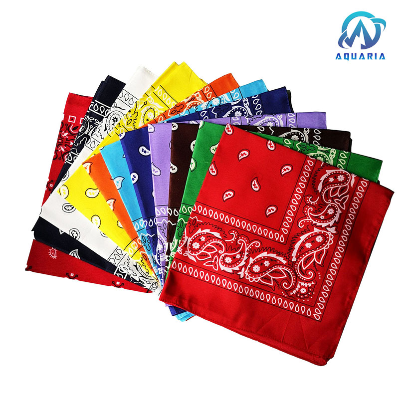 Khăn BANDANA, Khăn Turban Hiphop Nam Nữ Màu Sắc Trẻ Trung Năng Động