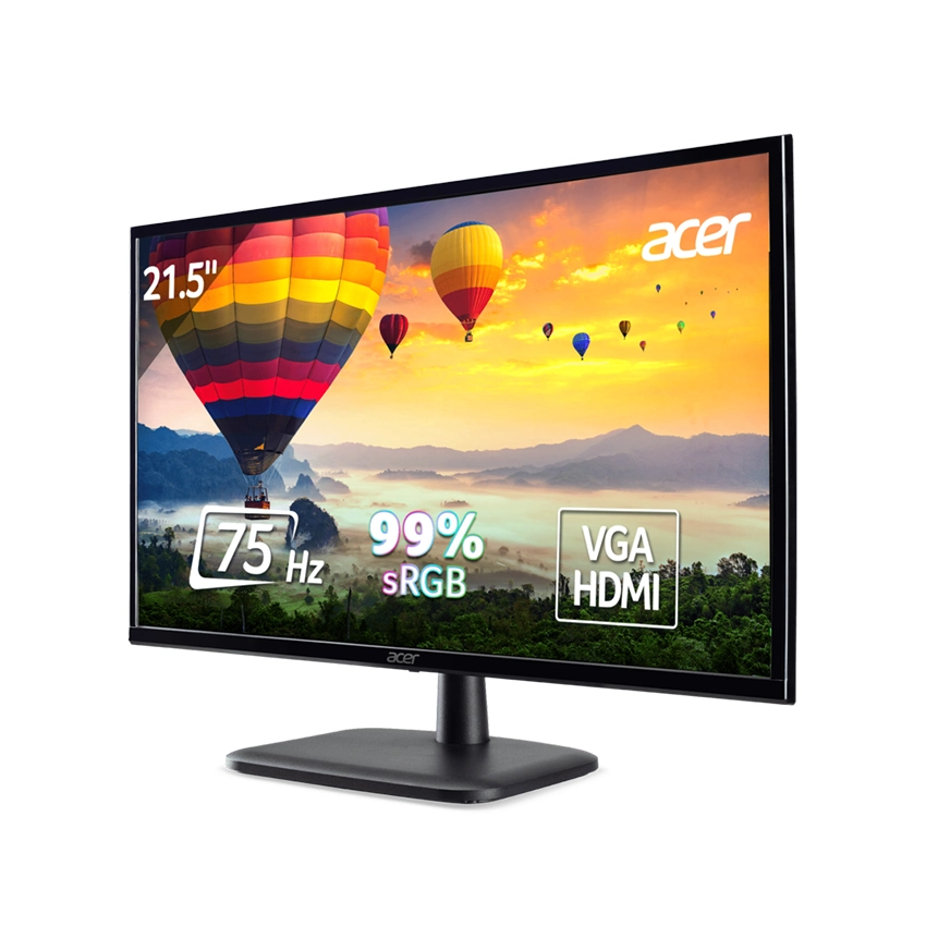 Màn hình Acer EK221Q H 21.5 inch FHD VA 100Hz 1ms - Hàng Chính Hãng