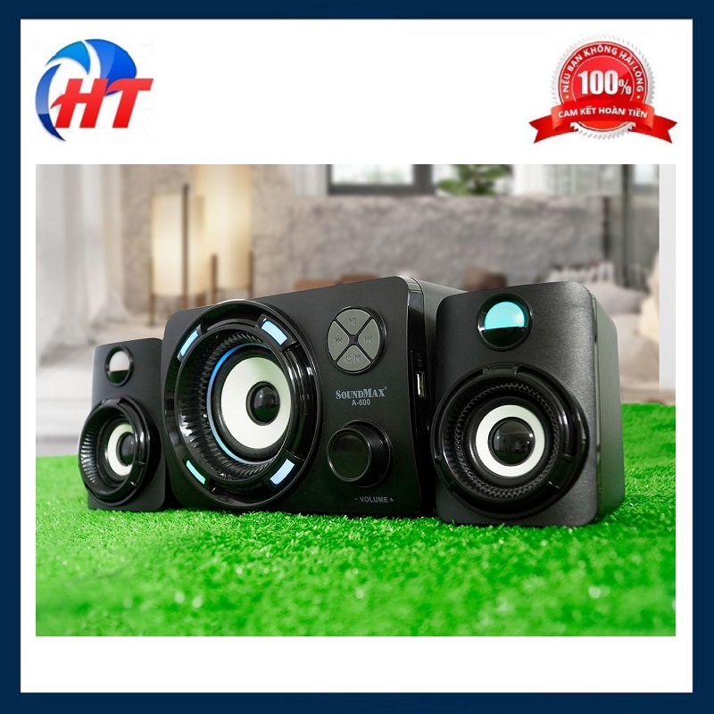 LOA SOUNDMAX 2.1 A600 CHÍNH HÃNG. ÂM THANH CỰC HAY - HT - HÀNG CHÍNH HÃNG