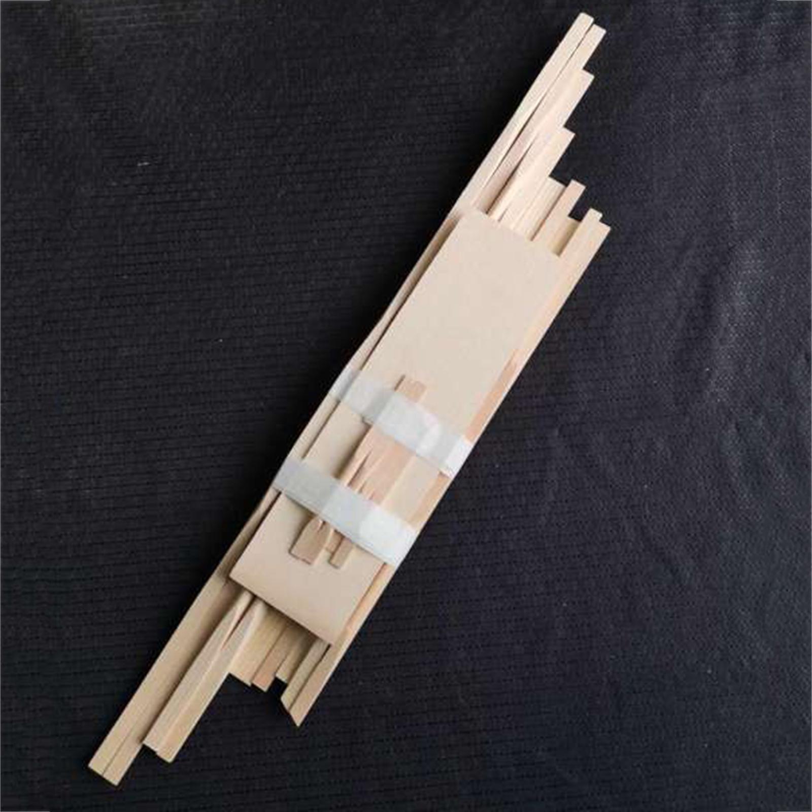 24Pcs Guitar Spruce Brace Kit Tools Accessories Luthier Wooden DIY Tools